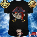 Pirate Ragdoll Jolly Roger Halloween Costume Crossbones Shirt