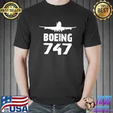 Plane Boeing 747 Shirt