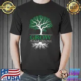 Plants Grow at Your Own Pace Nursery Gardening T-Shirt