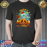 Pokemon Halloween Christmas Hallothanksmas Bulbasaur T-Shirt