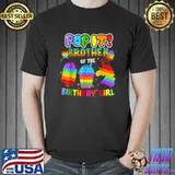 Pop It Brother of the Birthday Girl Fidget Family Matching T-Shirt