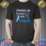 Powered by fairydust and insulin tinker bell shirt