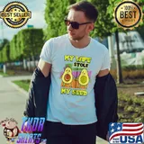 Pregnant My Wife Stole My Seed Gender Reveal Baby Shower T-shirt