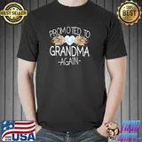Promoted To Grandma Again - Grandma T-shirt