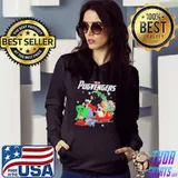 Pug Dog Pugvengers Marvel Avengers Merry Christmas Shirt