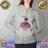 Pumpkin In Octover We Wear Pink Shirt Full Zip Hooded