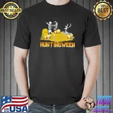 Pumpkin Skeletons Rip Huntingween Halloween Archery Shirt