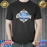 Quad Cities River Bandits High A central 2021 Championship T-Shirt Unisex