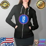 Rayjon Tucker Number 12 Jersey Los Angeles Clipper Shirt Full Zip Hooded