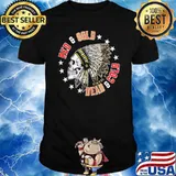Red And Gold Dead Cold The Skull Vintage Shirt (3)