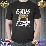 Red Ribbon Squad Week Say No To Say Yes To Video Games T-Shirt Unisex