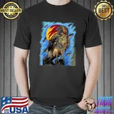 Red tail Hawk art shirt
