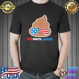 Red White And Poop July 4Th Poop Emoji American Flag Usa Shirt Unisex