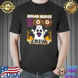 Rehab Nurse Boo Crew For A Spooky Halloween Party And Event T-Shirt