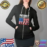 Resist Like It’s 1776 American Flag s Full Zip Hooded