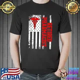 Retired Pharmacist Pharmacy Retirement American flag T-Shirt