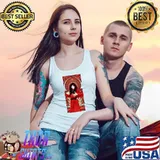 Retro Kates Distressed Arts Bush Image Beautiful Costume T-Shirt Tank Top