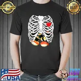 Rib Cage Skeleton Sushi X-Ray Skeleton Halloween Costume T-Shirt