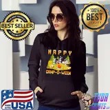 Rip Pumpkin Skeleton Happy Camp O Ween Halloween Shirt
