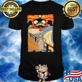 Robot Star Wars Scream Retro shirt