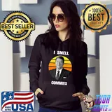 Ronald Reagan I Smell Commies Retro Vintage Funny Political Premium T-Shirt Hoodie