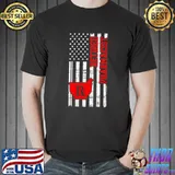 RX Retired Pharmacist Pharmacy Retirement American flag T-Shirt