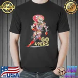 San Francisco 49ers Go 49ers Signatures shirt