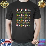Santa Elf Operations Quiz Math Teacher Christmas T-Shirt