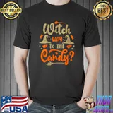 Sarcastic Halloween Witch Way To The Candy T-Shirt Unisex