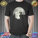 Schipperke And Moon Halloween T-Shirt