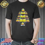 School Bus Christmas Tree Shirt Unisex
