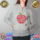 School Custodian Janitors Caretaker Maintenance T-Shirt Full Zip Hooded