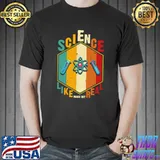 Scientist of magician science it's like magic but real vintage T-Shirt