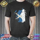 Scottish Flag I Scottish Bagpipe Sack Pipe T-Shirt