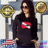 Scuba Diving Scuba Diver Dive Flag T-shirt