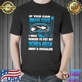 Scuba Gear Snorkeling Underwater Diving Divers Scuba Diving T-Shirt Unisex