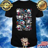 Sea Skeletons Shark Starfish Crab Sea Bream Squid Man Fa Ray shirt