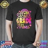 Second Grade Vibes School Teacher's Day T-Shirt