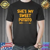 She's My Sweet Potato I Yam Set Couples Thanksgiving T-Shirt