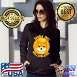 Shiba Coin Millionaire Shib Crypto HODL Shiba Inu Token T-s Hoodie
