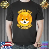 Shiba Coin Millionaire Shib Crypto HODL Shiba Inu Token T-shirt