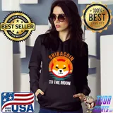 Shiba Inu To The Moon, Shib Coin Men Crypto Hodl T-Shirt