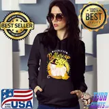 Shih Tzu buckle up Buttercup moon halloween s Hoodie