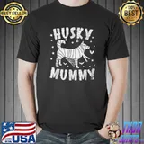 Siberian Husky Mummy - Halloween T-Shirt
