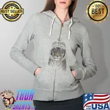 Siberian Tiger Balazs Solti Shirt Full Zip Hooded