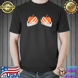 Skeleto& Hand Bra Pumpkin, Halloween, Autumn T-s Unisex