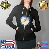 Skiing The Best Dads Have Daughters Who Go Skiing Shirt Full Zip Hooded