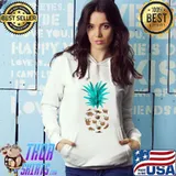 Sloth Pineapple Tropical Animal Lover Trendy T-s Hoodie