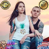 Sloth Pineapple Tropical Animal Lover Trendy T-s Tank Top