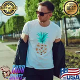 Sloth Pineapple Tropical Animal Lover Trendy T-shirt